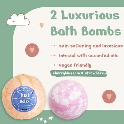 Expecting Mom Gift Basket – One Line a Day 4-Year Memory Journal, Premium Bath Bombs, Cozy Socks & More – Complete Unique Gift for Mothers