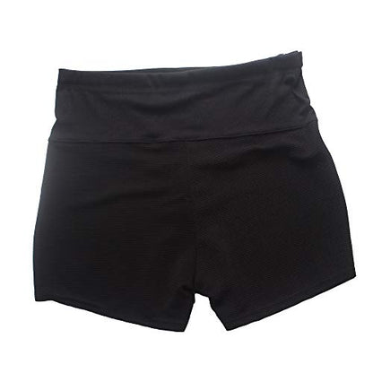 Cotton Black Maternity Shorts Pants for Pregnant Women Plus Size