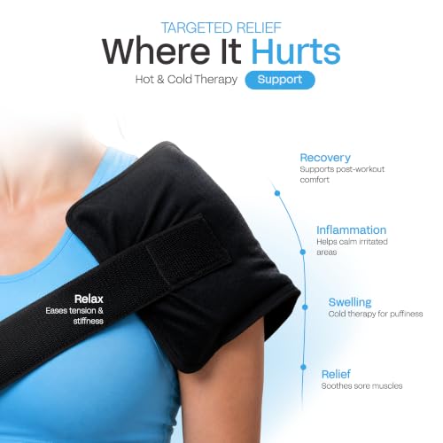 LEVILO Large Ice Packs for Injuries Reusable (Pack of 2) – Soft Ice Packs