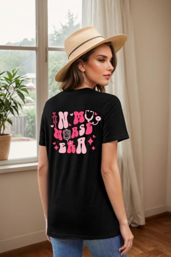 Nurse Shirt Nurse Life Tshirt School Nurse Shirt - color: Black, size: Medium