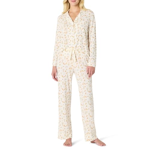 Amazon Essentials x Sofia Grainge Mommy and Me Long Sleeve Pajama Set - color: Ivory Squirrel Picnic, size: Small