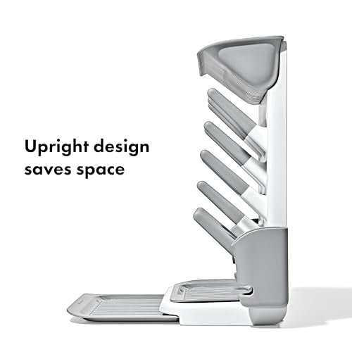 OXO Tot Expandable Baby Bottle Drying Rack, Space-Saving - size: Expandable