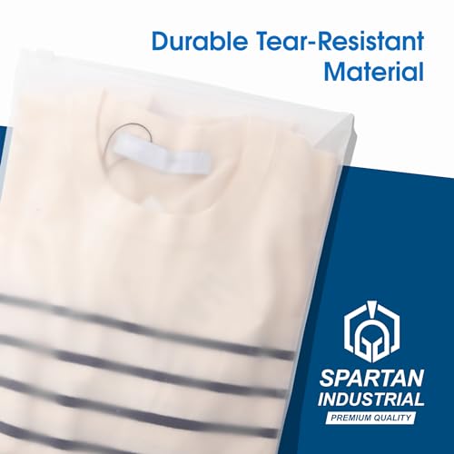 12” X 15” (250 Count) 3 Mil Frosted Reclosable Zip Plastic Bags - size: 12" X 15"