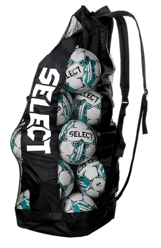 SELECT Duffle Soccer Ball Bag - color: Black - 20 Ball