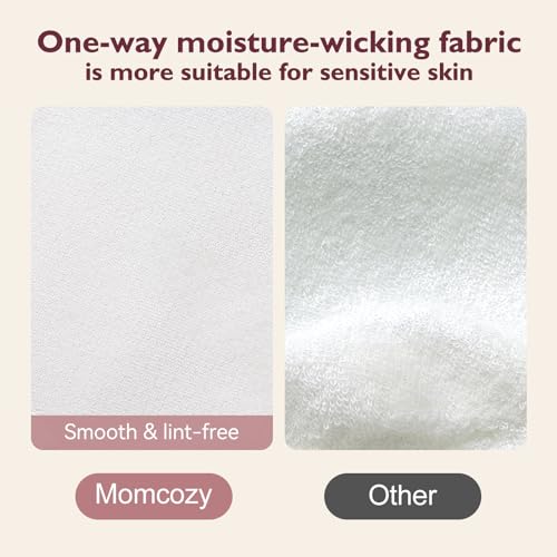 Momcozy Reusable Breast Pads, Breastfeeding Essentials, Thin 6PCS - size: 6 Pack, style: Thin
