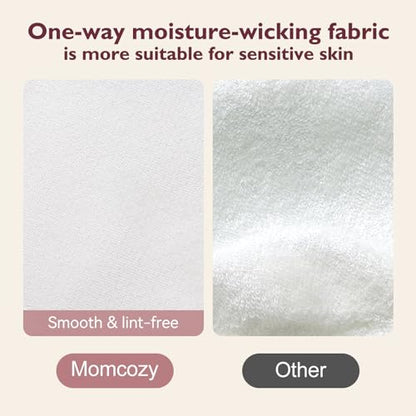 Momcozy Reusable Breast Pads, Breastfeeding Essentials, Thin 6PCS - size: 6 Pack, style: Thin