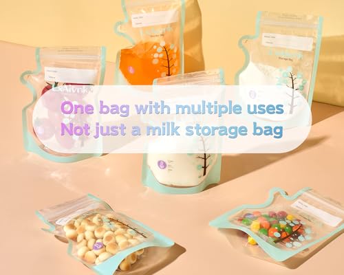 Temp-Sensing Breastmilk Storage Bag - 8oz(125Pcs) - size: Babybag-8 Ounce-125