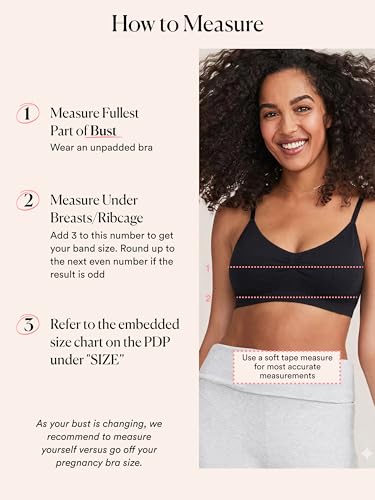 HATCH The All-Tri Maternity & Nursing Bra - color: Black, size: Small