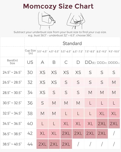 Momcozy Hands Free Pumping & Nursing Bra, Adjustable Cotton Breast Pump Bra - color: Blue, size: Medium