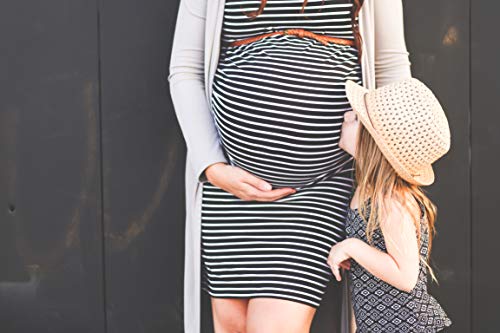 Maternity Support Belt- Belly Support Band for Pregnancy- Relieves Back and Hip Pain- Soft Breathable Cotton Lining- Support for Running, Exercise and Daily Activity- Adjustable for Maximum Comfort