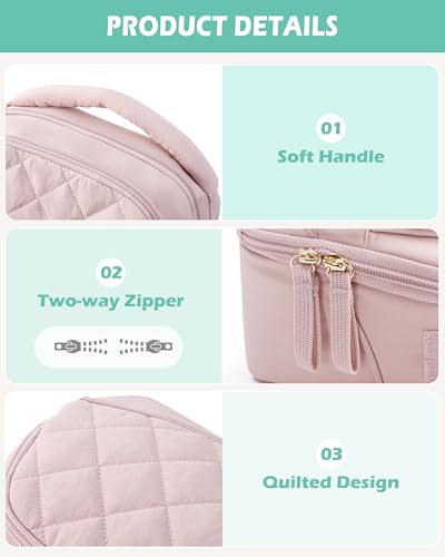 Wearable Breast Pump Bag Compatible with Momcozy and Eufy Pump - color: Pink