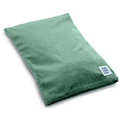 Microwave Heating Pad - Moist Heat Warm Compress for Back, Neck and Cramps - color: Morning Dew