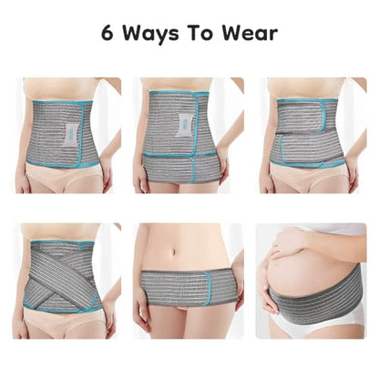 Dr.isla 4-in-1 Postpartum Belly Band-for Post Surgery Waist & Core Support - size: Medium