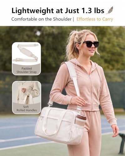 Expandable Travel Bag, Underseat Carry-On Weekender, Beige - color: Beige