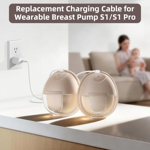 Charging Cable Replacement for Eufy S1 and S1 Pro Wearable Breast Pump
