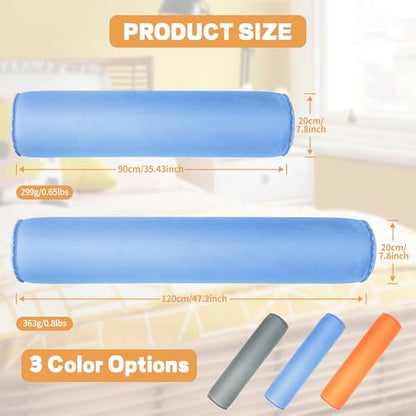 EULANT Inflatable Travel Body Pillow,Inflatable Long Body Pillow for Bed - color: Blue