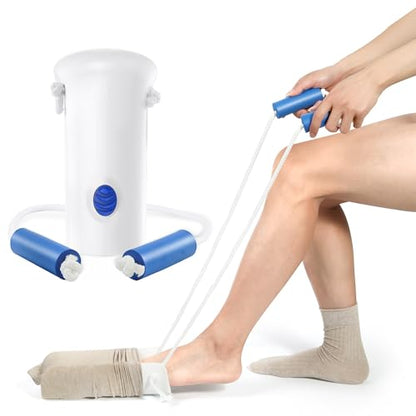 KEKOY Sock Aid for Putting on Socks, 4.6" Foot Width, No Bending - size: 4.6 Inch