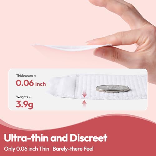 NCVI Ultra-Thin Nursing Pads, 110 Count, Breathable & Stay Dry for Moms - size: 110 Count