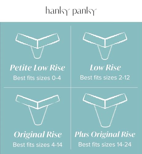 hanky panky, Supima Cotton Low Rise Thong - color: Bliss