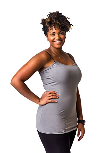 Undercover Mama Women's Strapless Maternity Nursing Top, Universal Bra Attachment for Breastfeeding & Pregnancy - color: Grey, size: X-Small