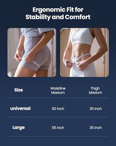 Hip Ice Pack with 2-Layer Cooling Gel 45Min Therapy for Replacement Surgery - size: Universal
