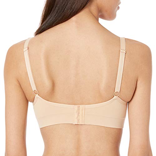 Lamaze Women's Single and Multi Pack Maternity Overnight Nursing Wide Shoulder Bra - color: Skin, size: Large