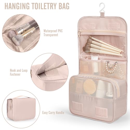 Veken 4 Set/6 Set /8 Set /9 Set /10 Set /11 Set Packing Cubes for Travel Essentials, 10 Set, 02 Cream - color: 02 Cream