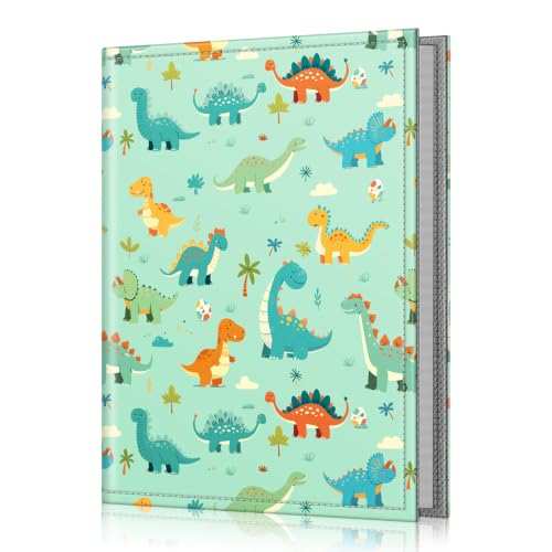 Fintie Photo Album 4x6 Photos - 52 Pockets Small Wallet Albums For Family - color: Dino Park