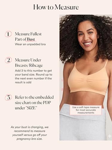 HATCH The All-Tri Maternity & Nursing Bra - color: Sand, size: Large