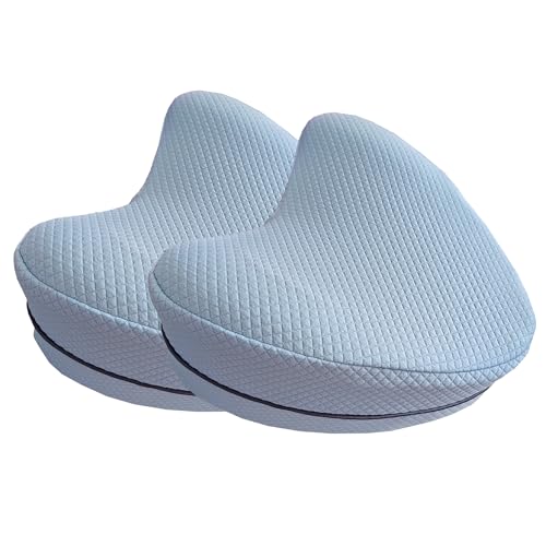 Knee Pillow Cover for Contour Legacy Knee Support Pillow (Blue, 2) - color: Blue，2 Pack