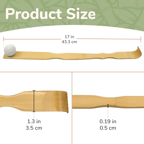 Bamboo Backscratcher 100x Bonger & 10x Travel Size - 110 Total Units - color: 17" Back Scratcher Bonger, size: 100 Units
