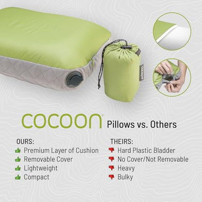 COCOON Ultralight Lumbar AirCore Pillow - Light Blue - color: Light Blue