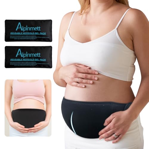 C-Section Hot & Cold Therapy Belly Binder with 2 Ice Packs