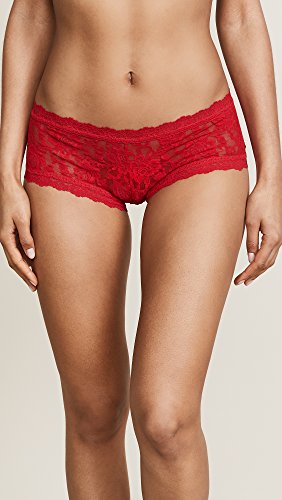hanky panky Women's Signature Lace Boyshorts - color: Red, size: Medium