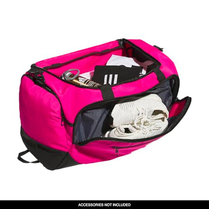 adidas Defender Duffel Bag, Team Shock Pink 2, OSFA - color: Team Shock Pink 2/Medium 59L, style: Medium 59l