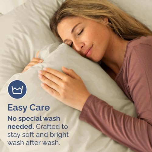 King Standard Pillow Cases Set of 2 - Ultra Soft Pillowcase Covers - Wheat - color: 11 - Wheat, size: King Standard