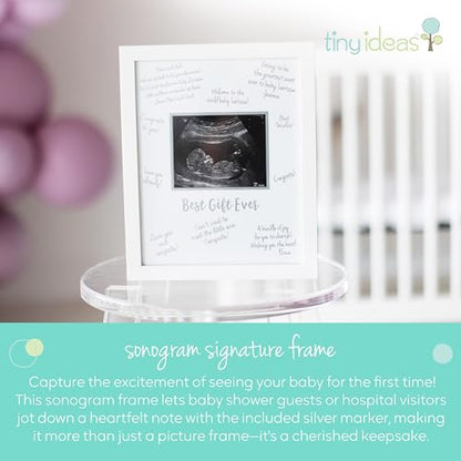 Guest Signature Sonogram Keepsake Frame - size: One Size, style: Guest Signature Frame