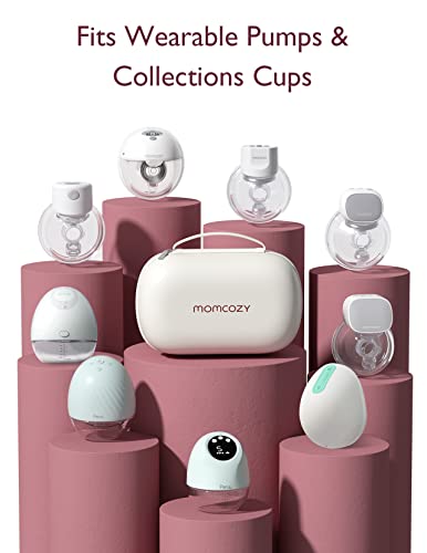 Momcozy Breast Pump Storage Bag, Hard Shell Case（Holds 2 Pumps） - size: M5-Pump Bag
