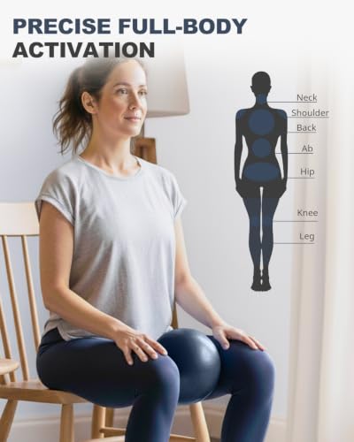 Trideer Yoga Ball for Exercise, Pregnancy, Exercise Ball, Pump Included - color: Navy, size: XXS(9in./23cm) (Without Pump)
