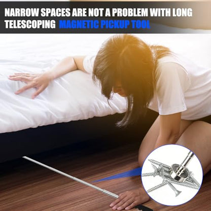 3PCS Telescoping Magnetic Pick Up Tool Extendable up to 31" - size: 3 Telescop