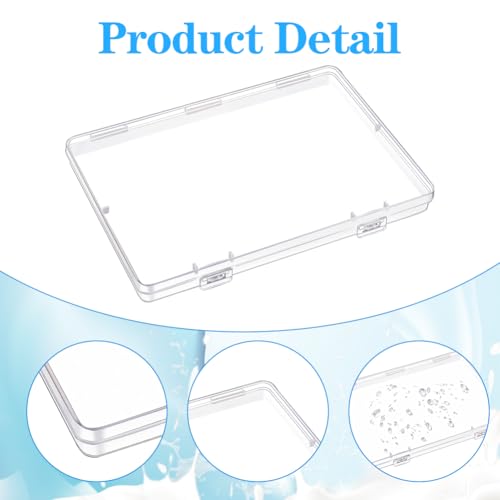 GRETJOB 4 Pcs Clear Freeze Flat Breastmilk Storage Organizer, Space Saving - color: 4 Pcs