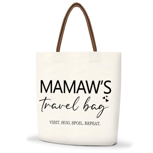 Canvas Tote Bag For Women - color: Mamaw's