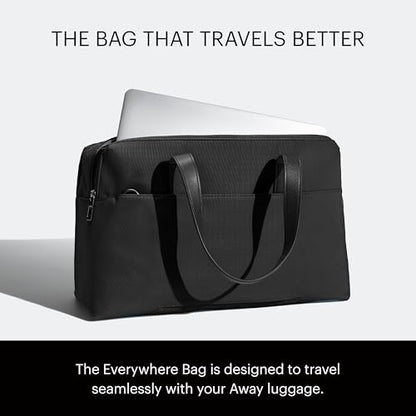 Away The Everywhere Bag, Airline-Approved Carry-On Travel Bag - color: Jet Black