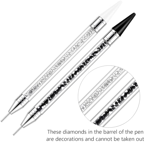 Bedazzling Tools Pen Kit Diamond Painting Wax Pencil Rhinestone Picker Tool - color: Black