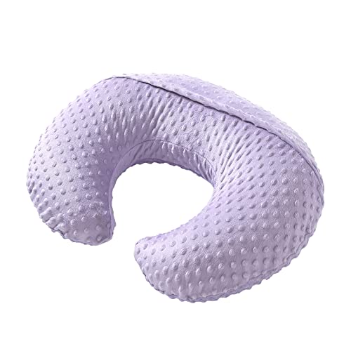 Nursing Pillow and Positioner with Cover for Breastfeeding - color: Orchid