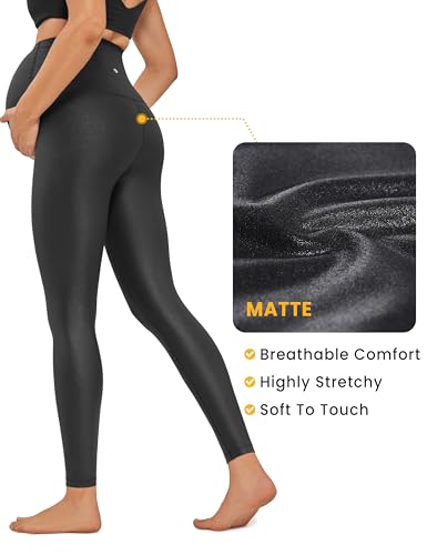 CRZ YOGA Maternity Leggings 28 - color: Black Classic, size: X-Small