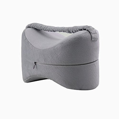 Orthopedic Knee Pillow for Sciatica Relief, Leg Pain, Pregnancy - Memory Foam Leg Pillow for Side Sleepers with Washable Cover