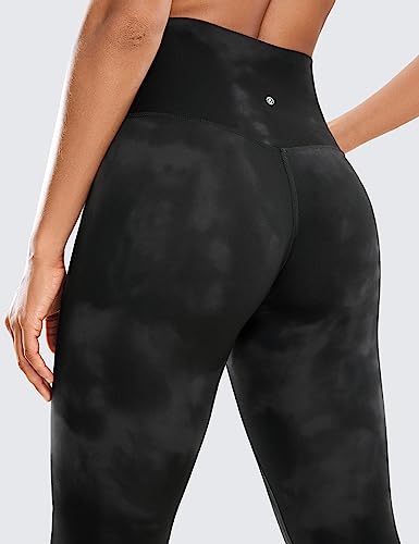 CRZ YOGA Butterluxe Capris 19'' - color: Black Tie Dye, size: X-Large
