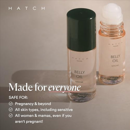 HATCH Belly Oil Roller, Pregnancy & Postpartum Body Skincare, 1 Fl Oz