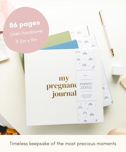 Lamare Pregnancy Journal for First Time Moms 2026 – Pregnancy Planner - color: Blue